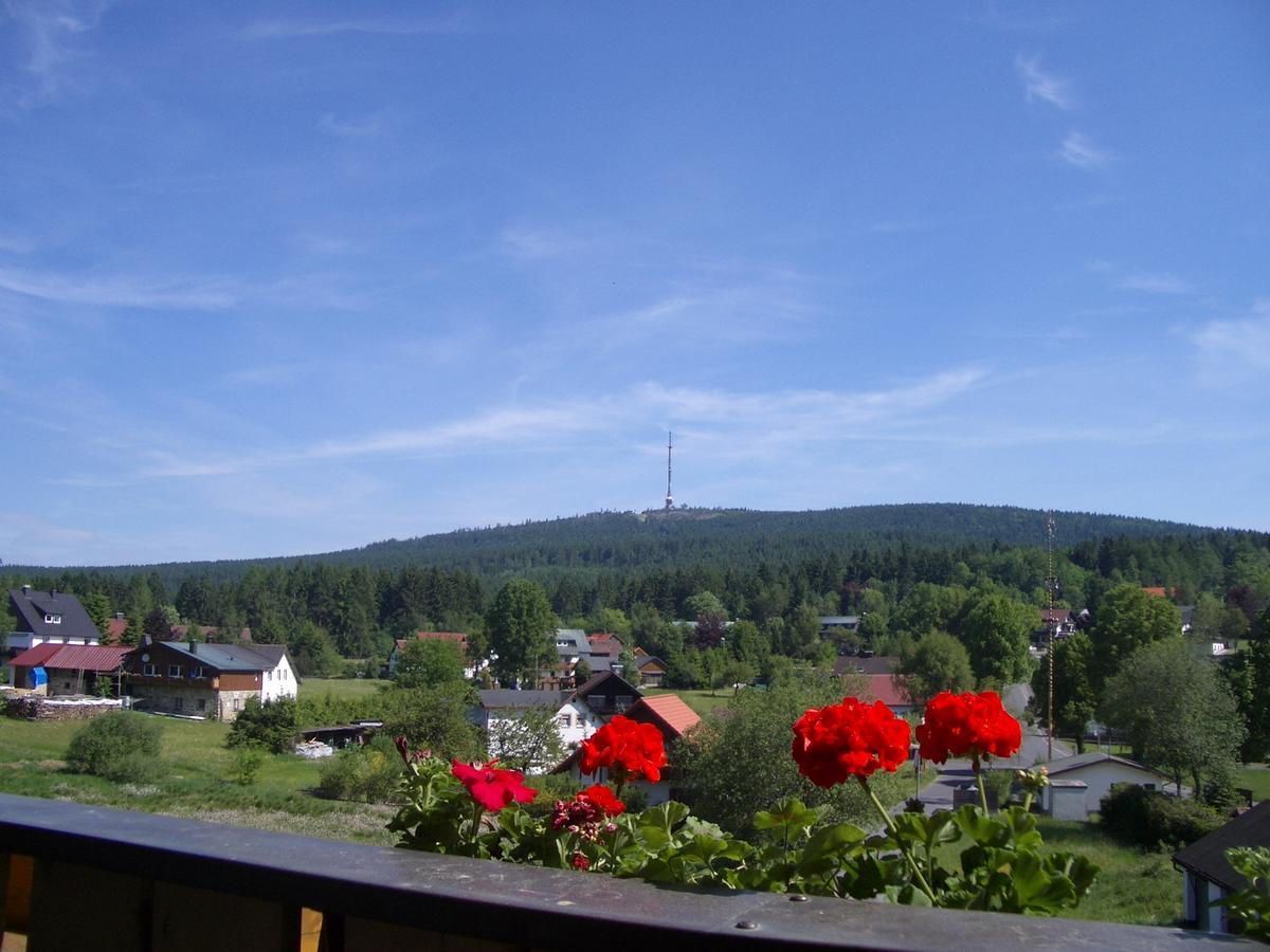 Hotel Bergblick Warmensteinach Exterior foto